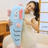 90cm Big Size Ugly Fish Long Bar Pillow Doll Plush Toy Plush Pillow Birthday Gift for Girls Funny Ugly Cute Room Decoration Gift