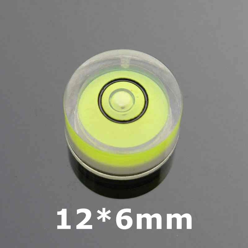Variety Models available Round bubble level mini spirit level Bubble Bullseye Level measurement instrument