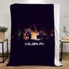 Coldplay Throws Blankets for Sofa Luxury Throw Blanket King Size Fluffy Plaid Microfiber Bedding Beach Towel Home Interior Knee