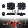EMS Electric Muscle Stimulator Fitness Massage Abdominal Trainer Toner Body Slimming Massager Home Gym Equiment