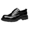 2025 Wenzhou leather shoes men's high-end leather men's shoes first layer cowhide business dress trend versatile leather shoes wear-resistant