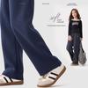 Girls' Casual Straight Wide-Leg Sweatpants