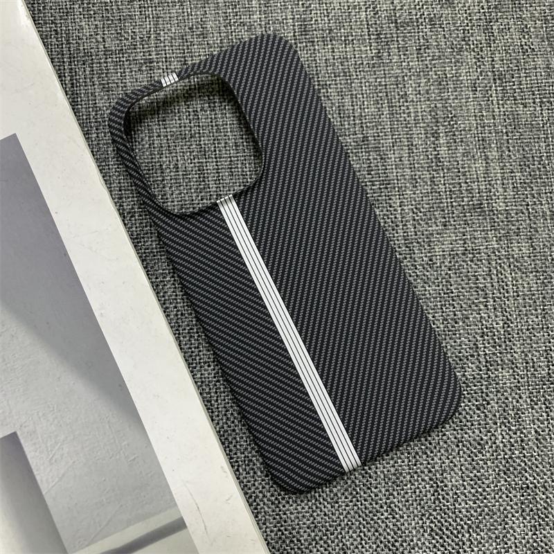 Pour OnePlus 15 Coque Rigide PC fibre de carbone Mince Coque Arrière Protectrice Pour OnePlus15 One Plus 15 1+15 Coque de téléphone