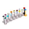 Multicolor 1.2*8mm Stainless Steel 16G Rhinestone Lip and Cartilage Stud