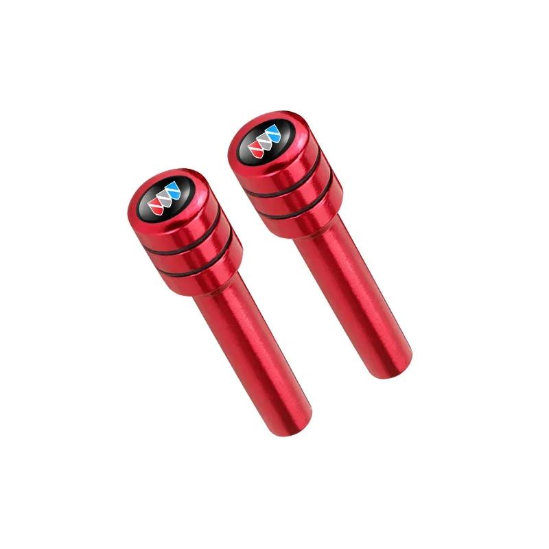 2/4Pcs Automobiles Car Door Pin Lock Knob Lift Covers Aluminum Alloy For Buick Century Excelle XT Envision Verano Envista GL8 BH7