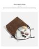 Women's Large Capacity Frosted Retro Shoulder & Crossbody Bucket Bag - Versatile for Autumn/Winter 2024