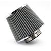 AUSO Universal Auto Parts Performance High Flow 76MM Cone Air Filter Hepa for Universal Car