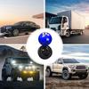 Car Button Start Lever, Car Ignition Button Cover Decoration - Billiard Ball Rocker Modeling