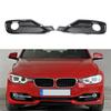 ABLZ-Front Fog Light Bezel Cover Without Decorative Strips For BMW 3 Series F30 F31 2011-2017 Fog Light Grille Trim Accessories