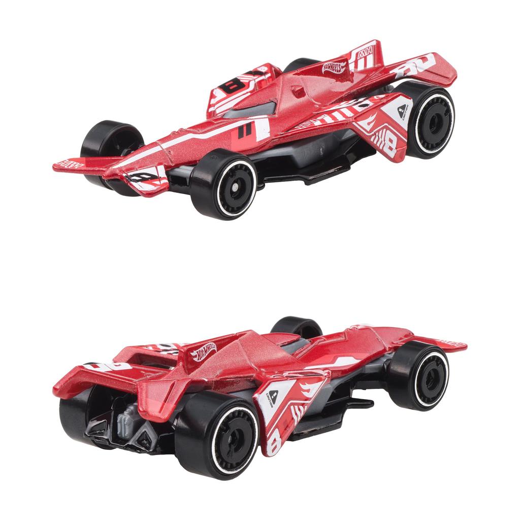 Hot Wheels Mattel 80th Anniversary 5 Pack Vehicle Toy Mini Car for Ages 3 and Up Red JGK08