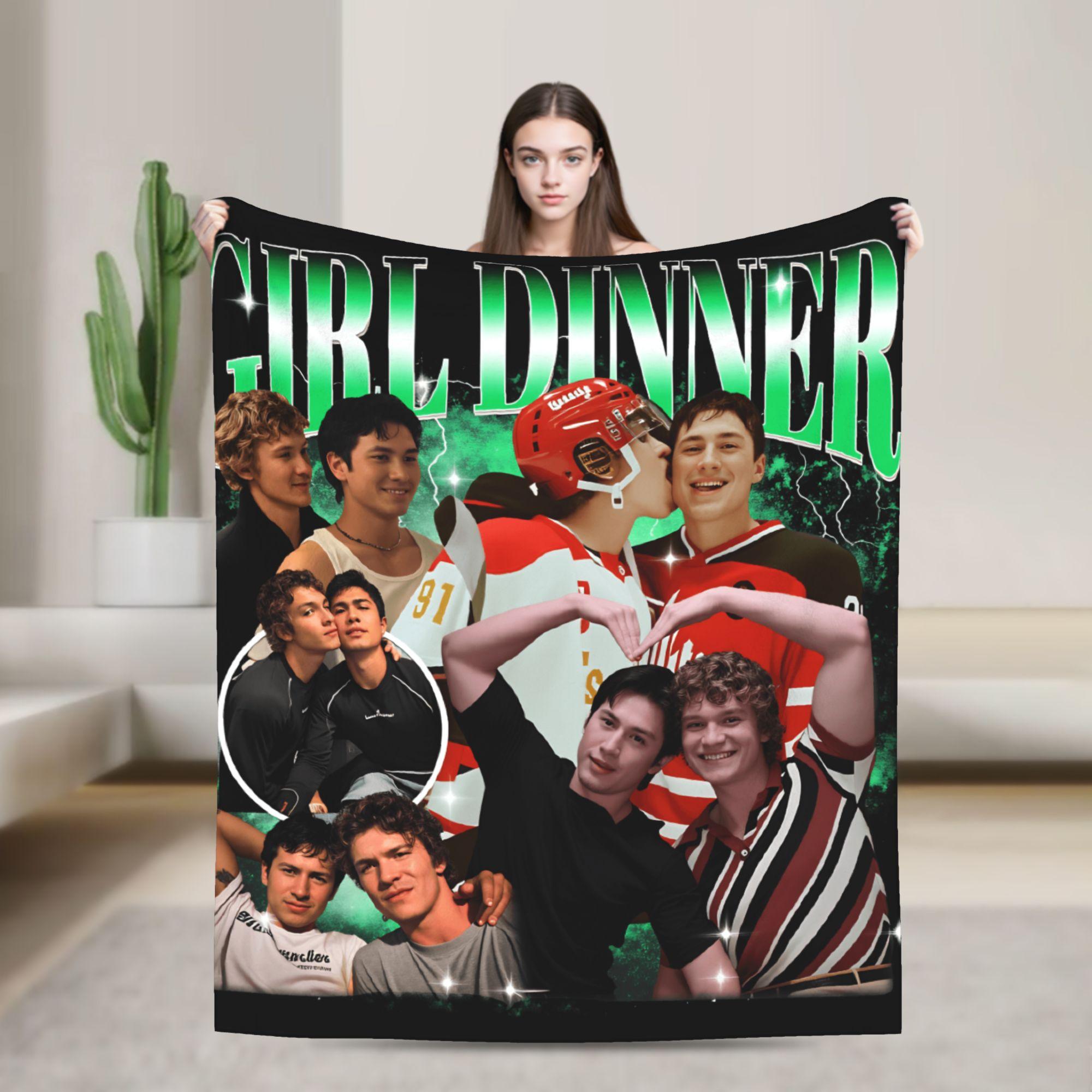 

Heated Rivalry But Daddy I Love Him Blanket Quality Cozy Throw Blanket Autumn Travel Car Sofa Home Fashion Bedspread 80x120cm