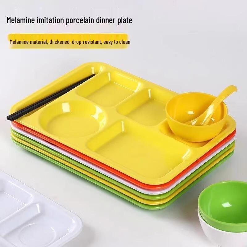 Melamine Divided Cafeteria Tray