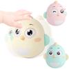 Cute Chick Baby Toddler Plastic Wobbler Toy With Built-in Bell Perfect For Sensorial Development Brand Ruicheng