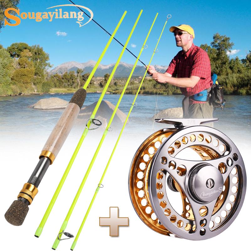 Buy Fly Fishing Rod Set Dualuse Fly Fishing Rod with Fly Fishing Reel