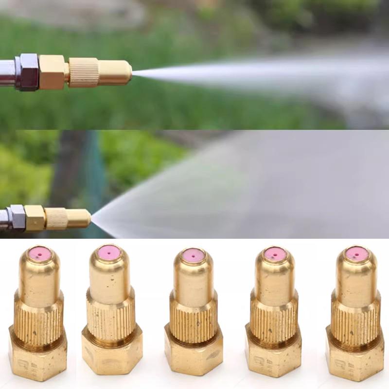 1/4'' Copper Nozzle Free Combination Water-Saving Pesticides Sprayer 3/4/5 Heads Adjustable Sprinkler High Pressure Atomization