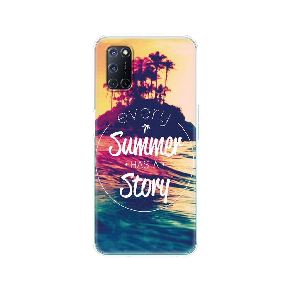 For OPPO A52 Case A92 A72 Case 6.5" Silicon Soft TPU Back Phone Cover For OPPO A 52 72 92 Case OPPOA92 OPPOA72 OPPOA52 Case Bag