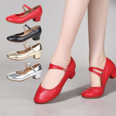 2025 nya dubbla klättrings square dance-skor dansskor dammjuka sulor dansskor sommarskor dam träningslärarskor