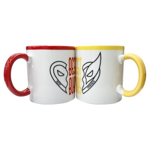 [Inrock] Marvel Pair Mug Set: Deadpool & Wolverine