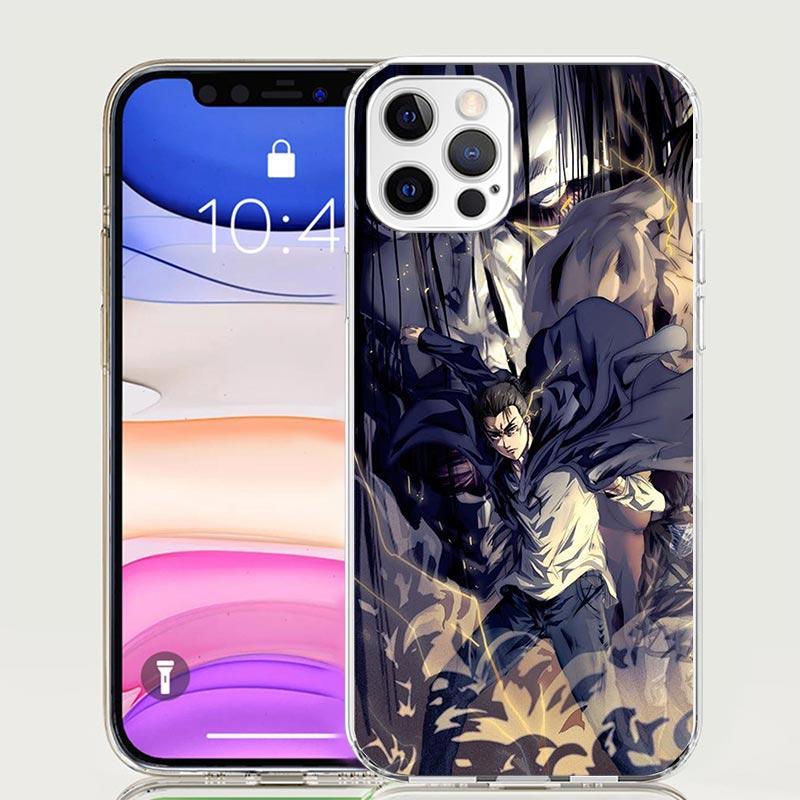 Attack-Titan Rumbling Phone Case For iPhone 17 Air 16 15 Plus 11 14 Pro Max 13 Mini 12 7 8 + SE Pattern Art Customized Cover 17