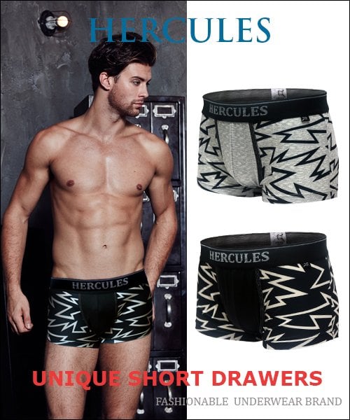 

[Hercules Нижнее белье] Сияй как молния Набор из 2 коротких плавок [Доставка из Кореи] 100% Оригинал 95