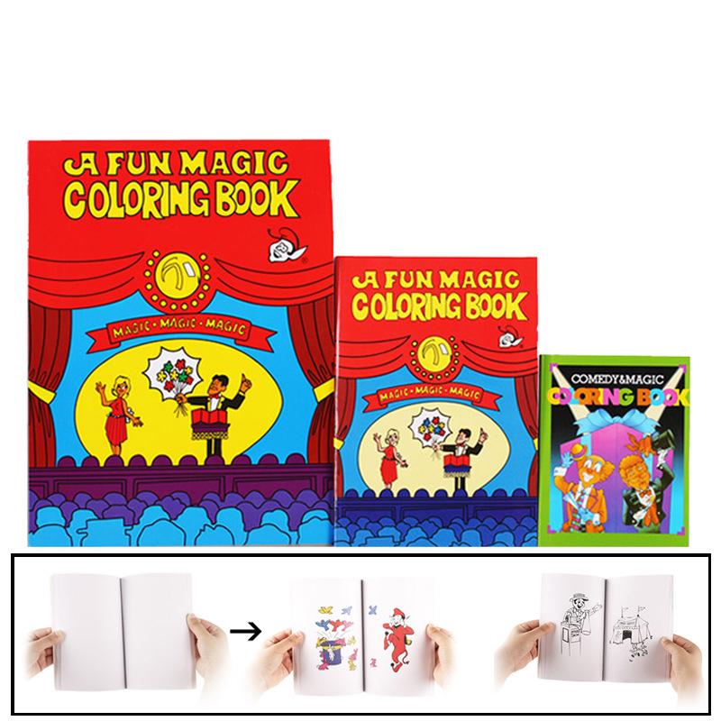 Color-Changing Magic Cartoon Book for Stage Performances and Talented Students