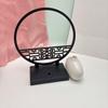 Chinese Style Screen And Plastic Flower Vase For Nordic Interior Decoration
