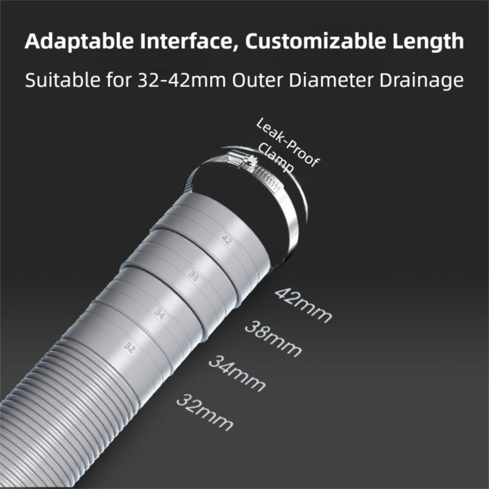 EVA Dishwasher Drain Hose Flexible Washer Discharge Tube High Quality Faucet Accessories  Kitchen