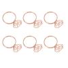 80pcs   Shape Paper Clips Rustproof Multifunction Multifunction with Clear Box for   School