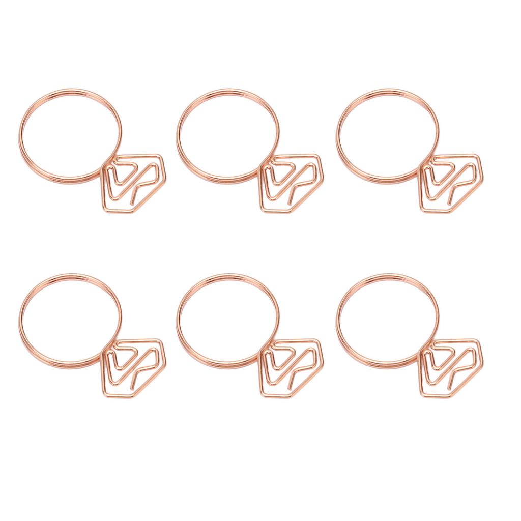 80pcs   Shape Paper Clips Rustproof Multifunction Multifunction with Clear Box for   School