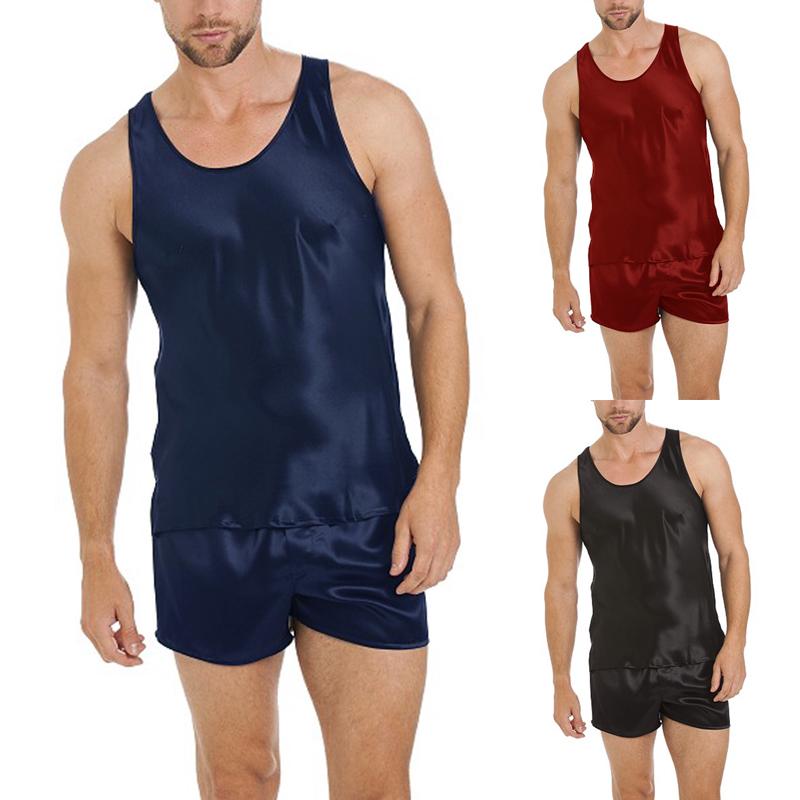 Buy INCERUN Summer Men's Sleepwear 