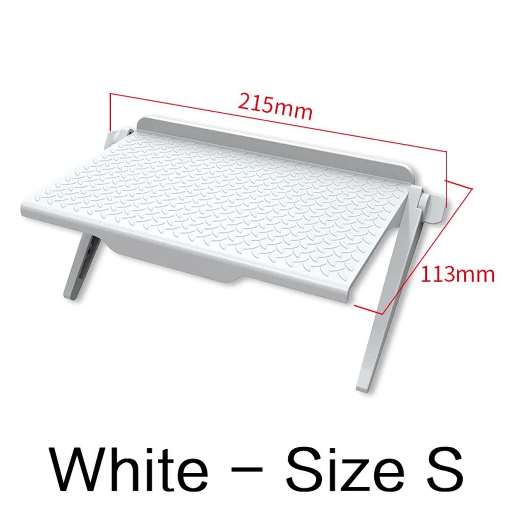 TV Screen Top Storage Holder Multifunctional Computer Screen Router Plastic Organizer Shelf Home Decor Accessories S/L Optional
