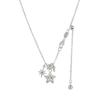 Multi Layer Pendant Necklace With Full Diamond Five Point Star Charm For Women Fashion Edgy Sweet And Cool Luxury Minimalist Collarbone Chain