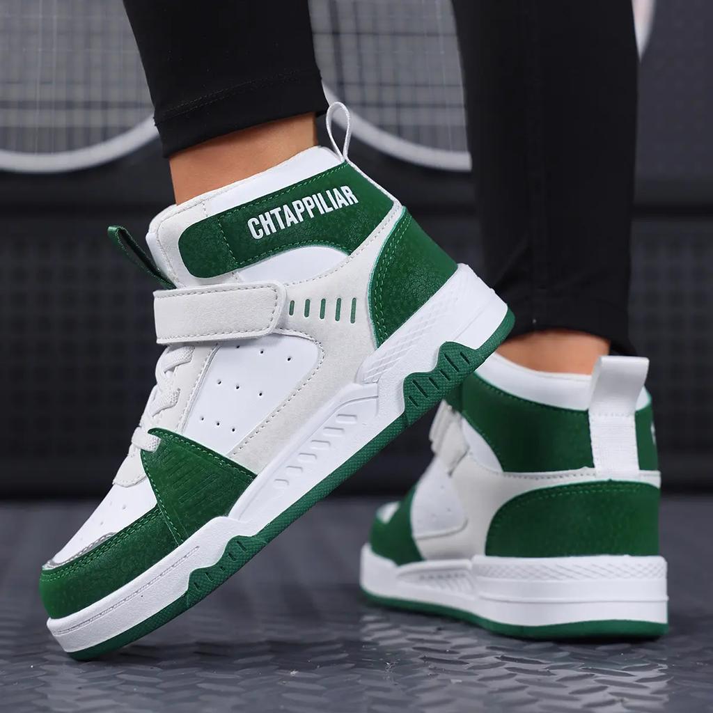 Children's High Top Microfiber Board Shoes for Sports Boys' Shoes