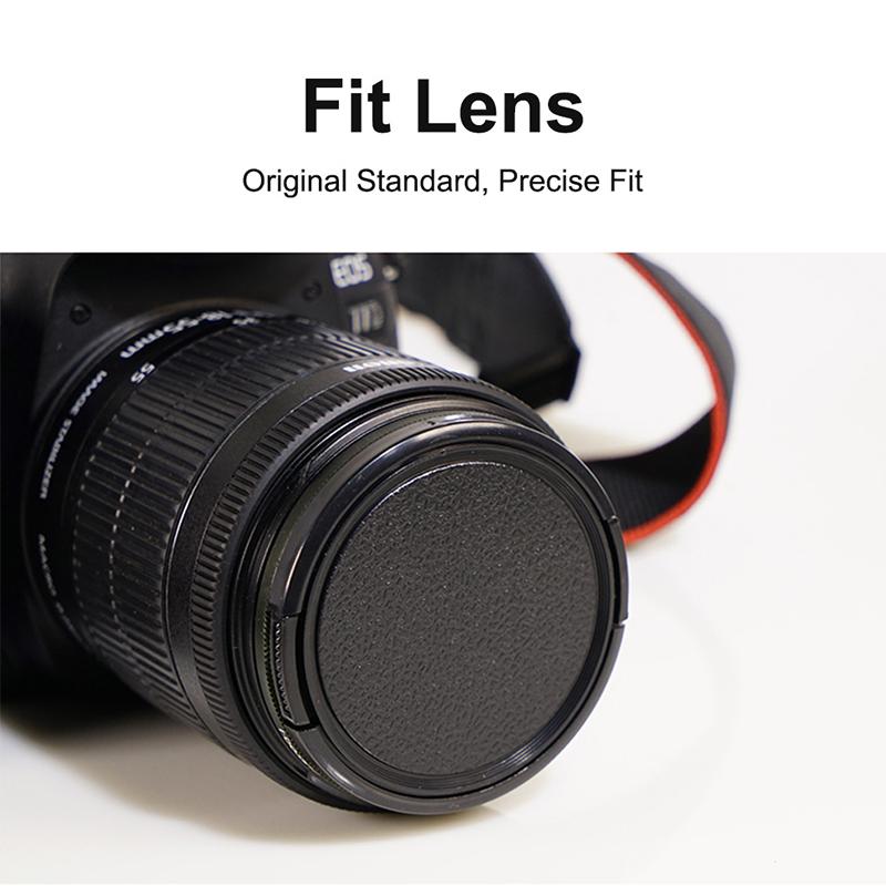 Camera Cap Lens Cap Lens Cover Protector Universal For Canon Nikon Sony Olypums Fuji Samsung 37 39 40.5 43 46 49 52 55 58 62 67