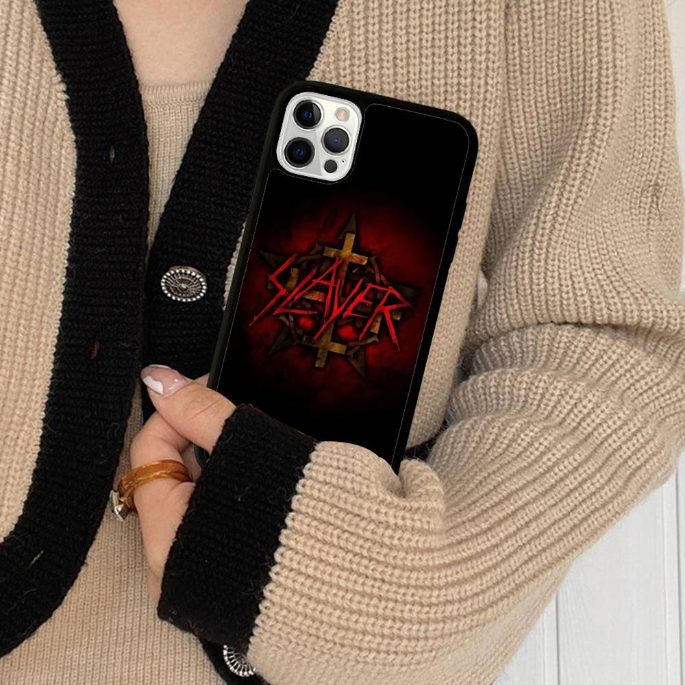 S-Slayers Band For IPhone 17 16 15 14 13 12 11 Pro Max Plus Mini PC+TPU Back Phone Cover