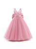 Vestito da Principessa per Bambina in Tessuto Raso e Tulle per Festa di Compleanno e Spettacolo