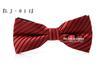 Korean Style Double Layer Polyester Bow Tie for Men & Women – Ideal for Weddings & Formal Events