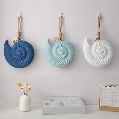 Mediterranean Style Shells Starfish and Conches Decoration Pendants Simple Ocean Style Restaurant Bar Wall Hangings