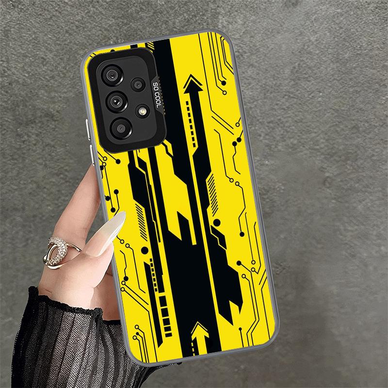 Cyberpunk Aesthetics Shockproof Phone Case for Samsung A17 A16 A15 A14 A37 A57 A36 A56 A26 A35 A55 A25 A34 A54 A24 A13 A23 A33 A