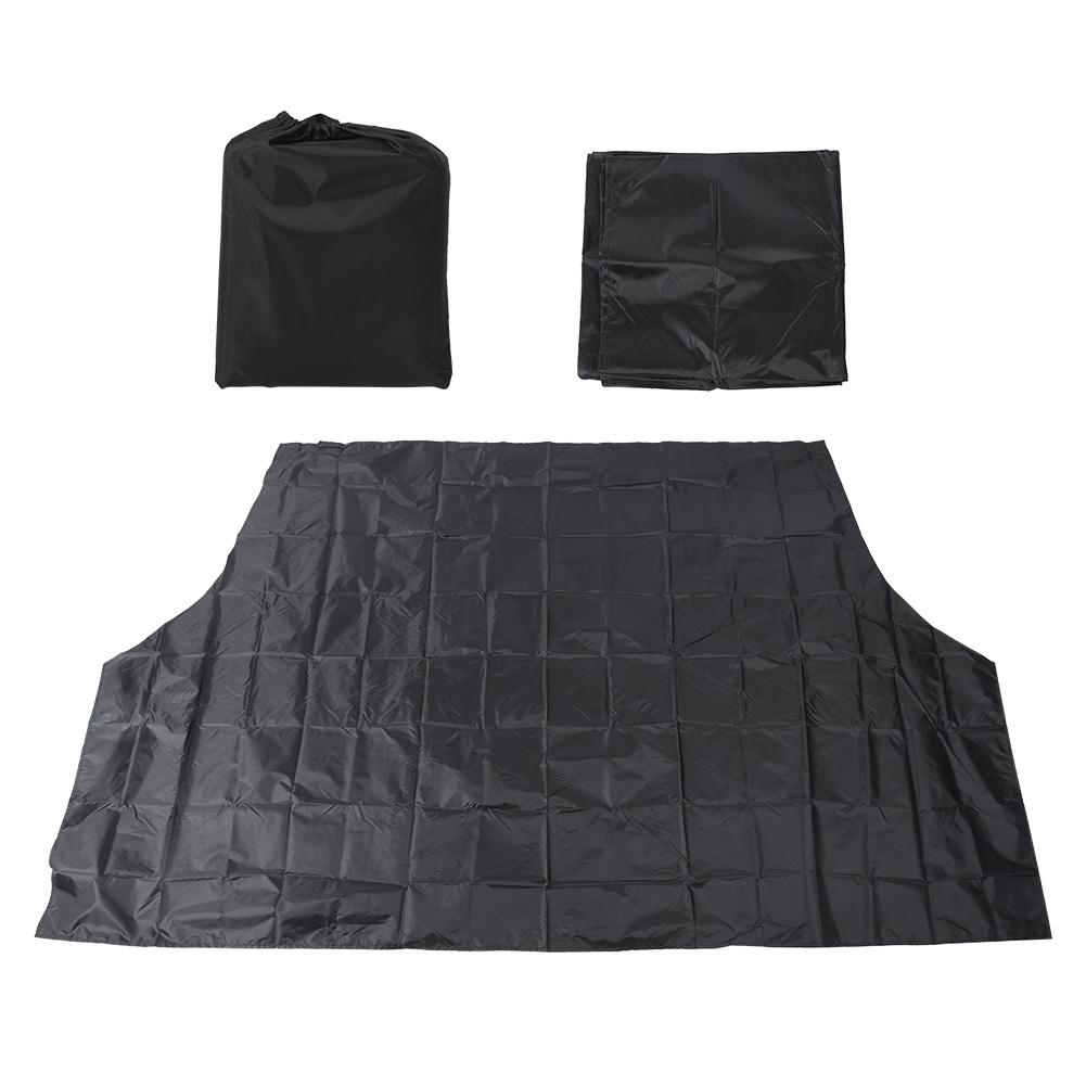 210 X 120cm Automobile Magnetic Front Windshield Cover Black Snow Ice Frost Wind Shade Protector
