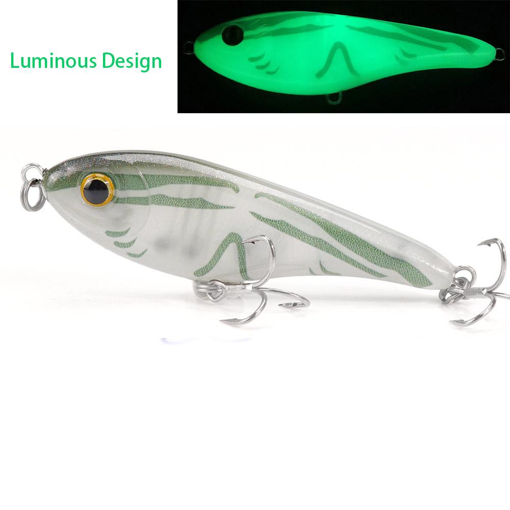68mm 9g Small Jerk Bait Wobblers Fishing Lure for Pike Sinking VIB Lures Ice Fishing Tackle Lure Hard Jerkbait Crankbait