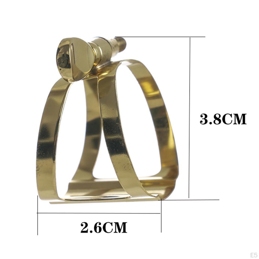 Alto / Tenor Soprano Saxophone Mouthpiece Ligature Sax Accessories
