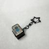 Portable Pentagram Pendant Mechanical Keyboard Button Keychain Fingertip Fidget Toy Anti-Anxiety Stress Relief Tool For Home Off