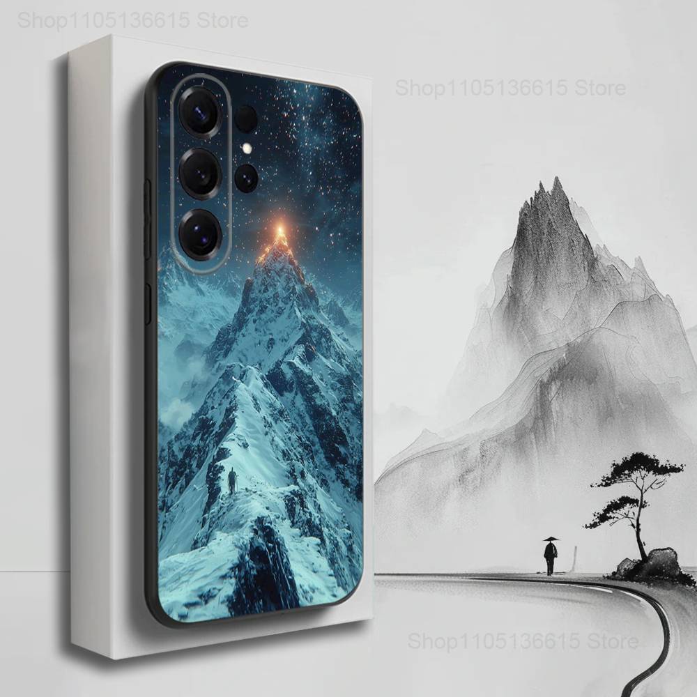 

Sacred Mount Everest Phone Case For Samsung S25,S24,S23,S22,S21,S20,S10,S9,Ultra,Plus,Lite,FE,Soft Silicone Black Cover SamsungS9
