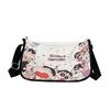 Bolso de hombro versátil con estampado de animación de dibujos animados, de gran capacidad, para mujer, para el ocio, tipo bandolera, para salir, tipo dumpling