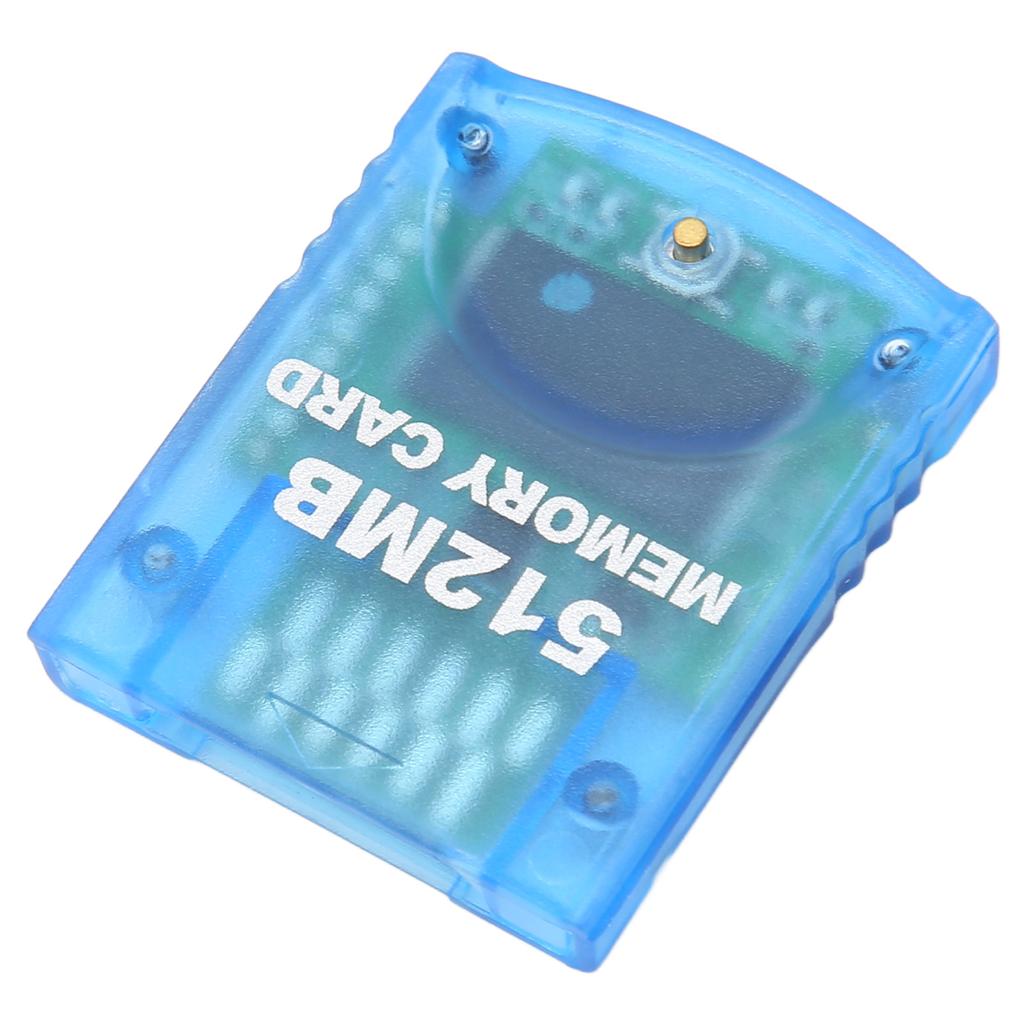 for Gamecube Memory Card Plug and Play High Speed Game Console Memory Card for Wii Console 512MB (8192Blocks)