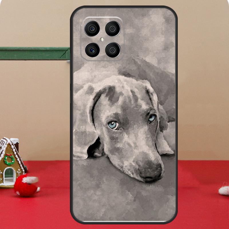 Weimaraner Dog Case For Honor Magic 7 Lite 6 8 Pro Honor 400 200 70 90 X8c X8b X9a X9b X9c X9d Win RT Cover