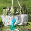 Hot Wooden Handle Stainless Steel Garden Tool Set Gardening Flower Kettle Gardening Tool Set