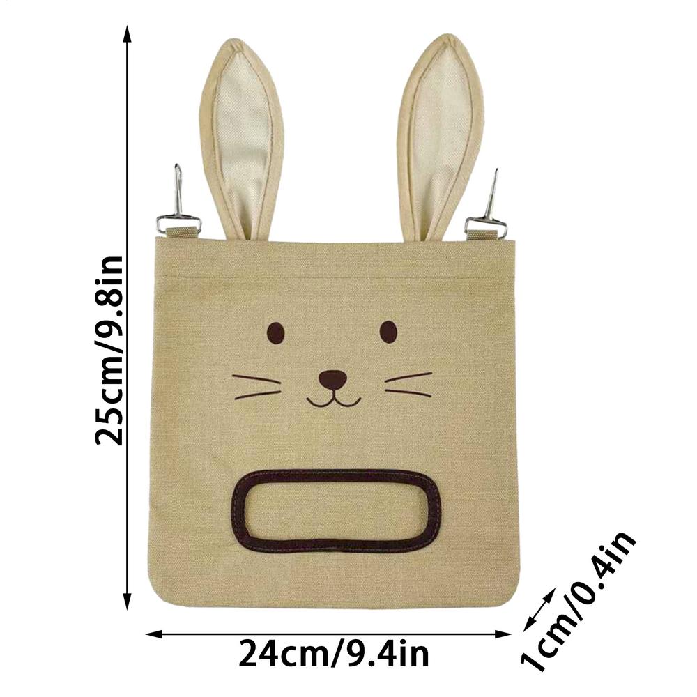 Bunny Hay Bag Hangable Manger Hay Dispenser Storage Bag Holder For Chinchillas Small Pets Hamsters Bunny Cage Animal Accessories