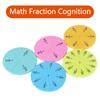 Montessori Fraction Math Toys Arithmetic Learning Numerator Denominator Math Teaching Aids Parish Educational Toys For Children